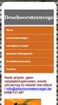 Mobile Screenshot of deschoorsteenveger.be